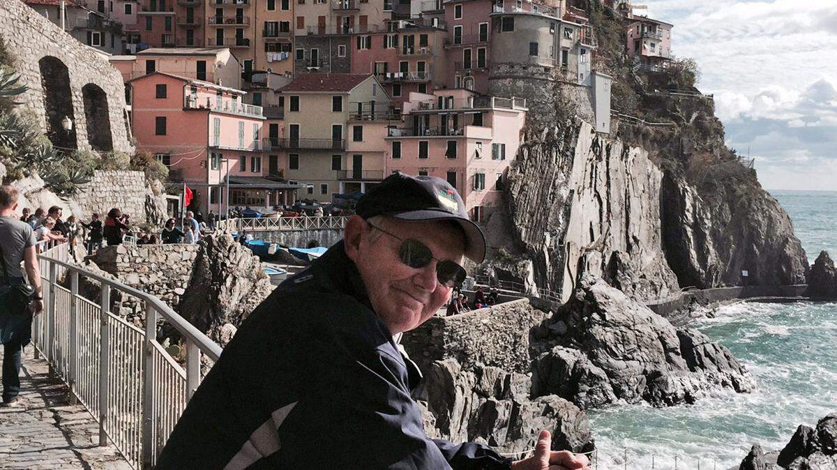 COURTESY RICK CLEVELANDDespite being surrounded by fantastic scenery during his family vacation in Italy, columnist Rick Cleveland spent much of his trip trying to track down college football results.