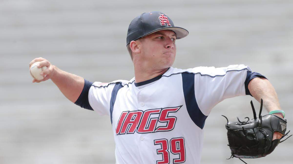 South Alabama right-hander Randy Bell threw a complete game as the Jaguars beat Alabama State 6-3 Saturday at Dick Howser Stadium in Tallahassee, Fla.