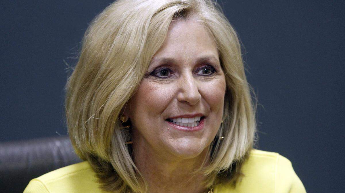TIM ISBELL/SUN HERALD 
 State Treasurer Lynn Fitch discusses state finances.