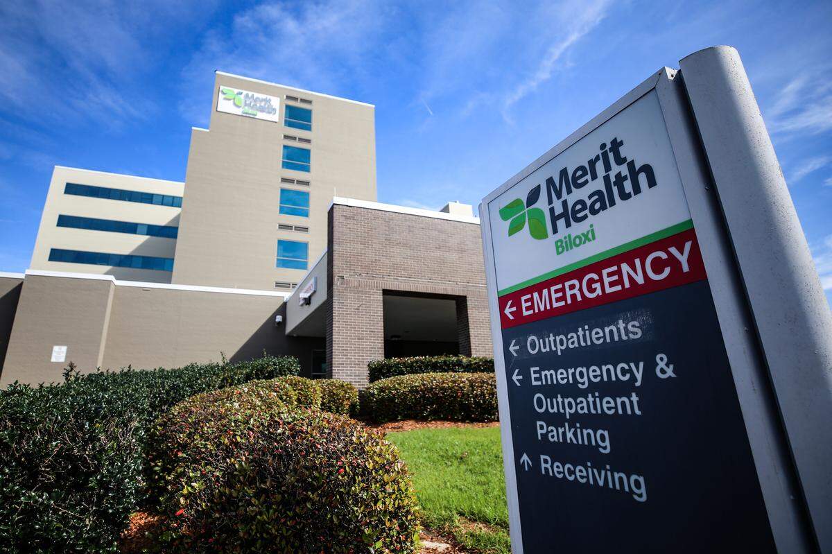 Merit Health Hospital in Biloxi.