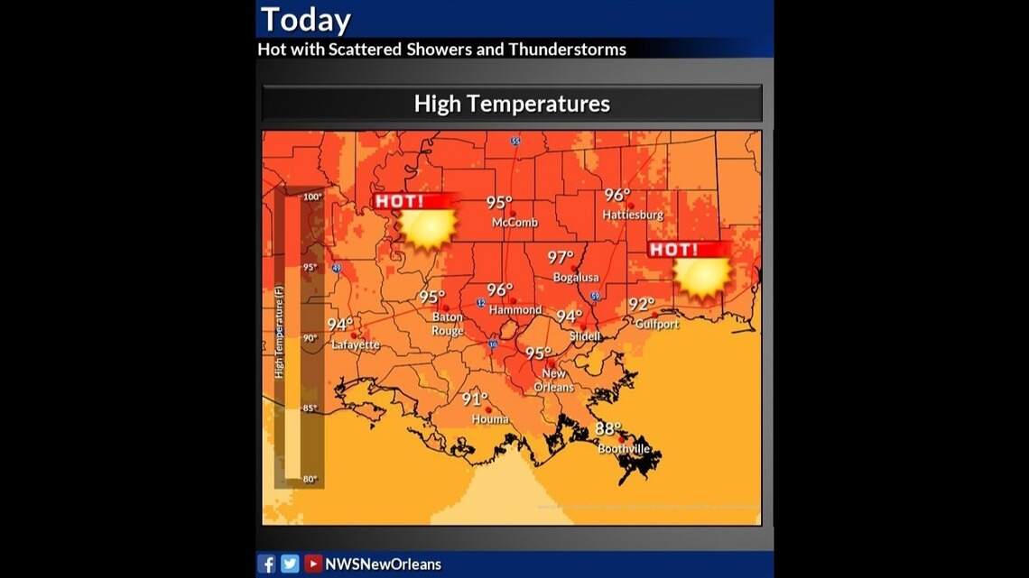 It could feel like 110 degrees as temperatures rise along the Gulf Coast. What to know