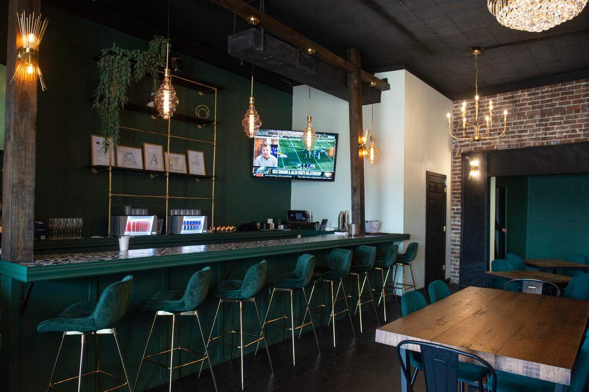 The bar at Lazy Oak’s new location in Gulfport will provide drinks like mimosa and martini of the day.