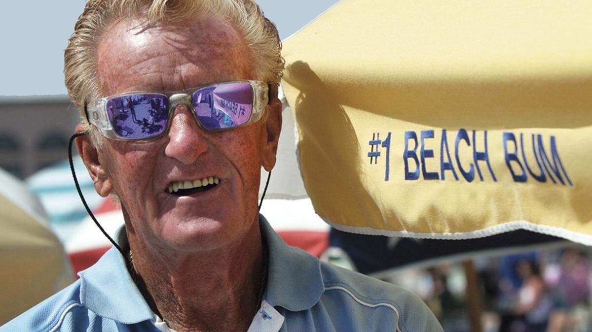 COURTESY EARL PAUL/TNSEarl Paul of Ocean City, N.J., is 80. 'It's hard to believe that a guy who was born and raised in Philadelphia became the No. 1 beach bum in the whole world,' he said.