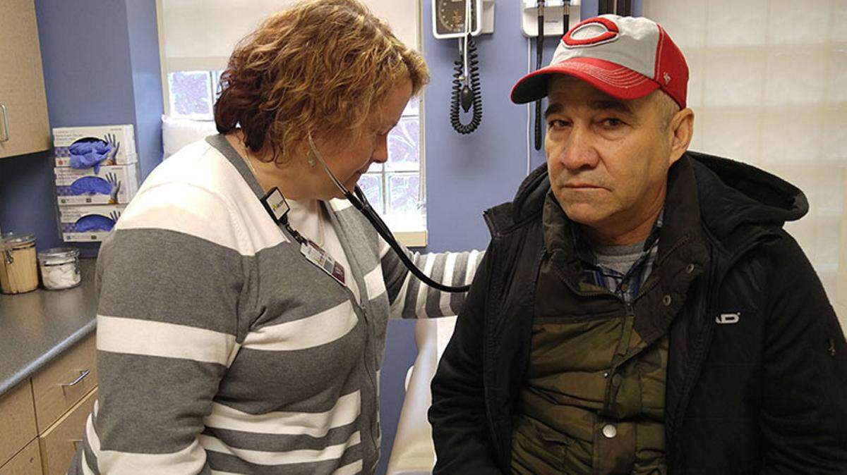 Ramon Ramos, of Indianapolis, is a Healthy Indiana member getting treated at the Jane Pauley Community Health Center. (Phil Galewitz/KHN/TNS)
