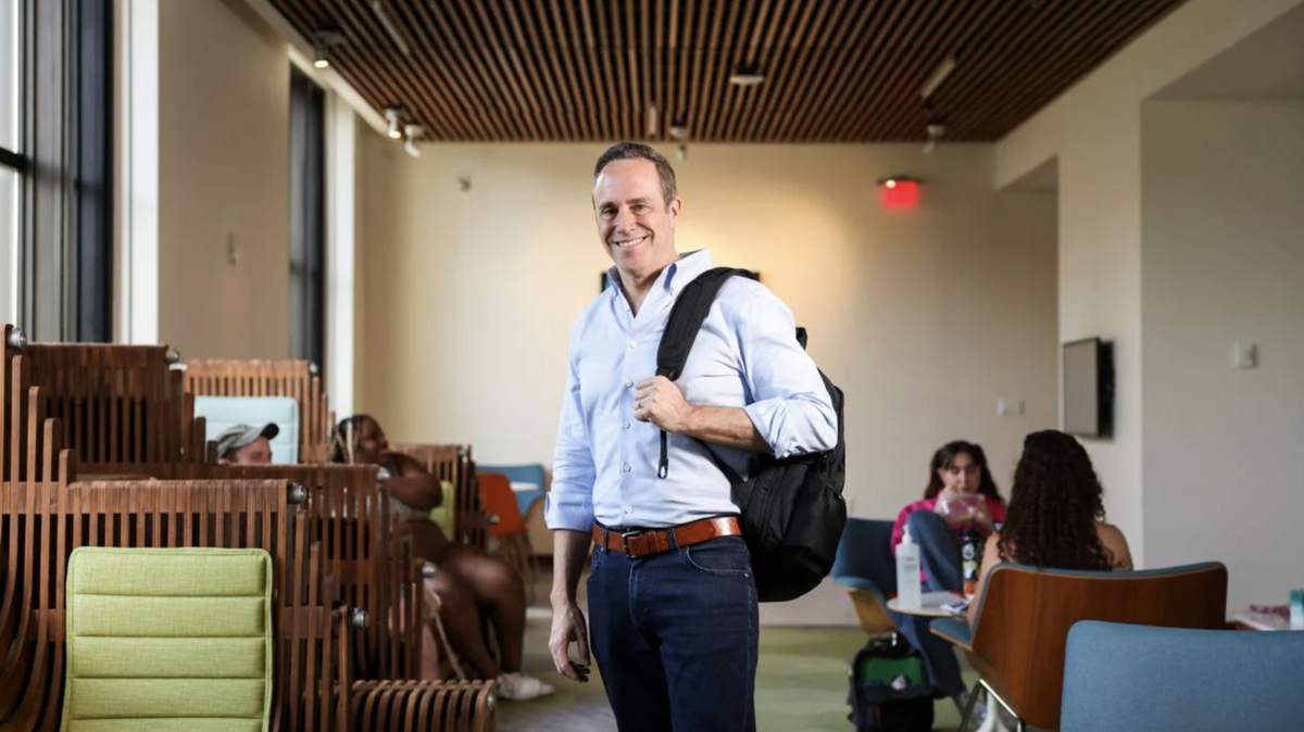WVUE Fox 8 Chief Meterologist David Bernard is leaving TV to go back to school at Tulane University to become a social worker.