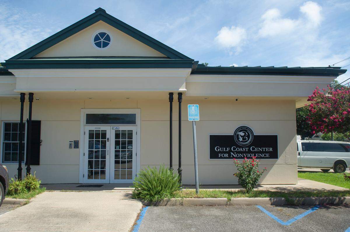 The Gulf Coast Center for Nonviolence in Biloxi on Wednesday, July 24, 2024. According to CEO Stacey Riley, the Coast’s two domestic violence shelters are constantly full and facing a funding cut next year.