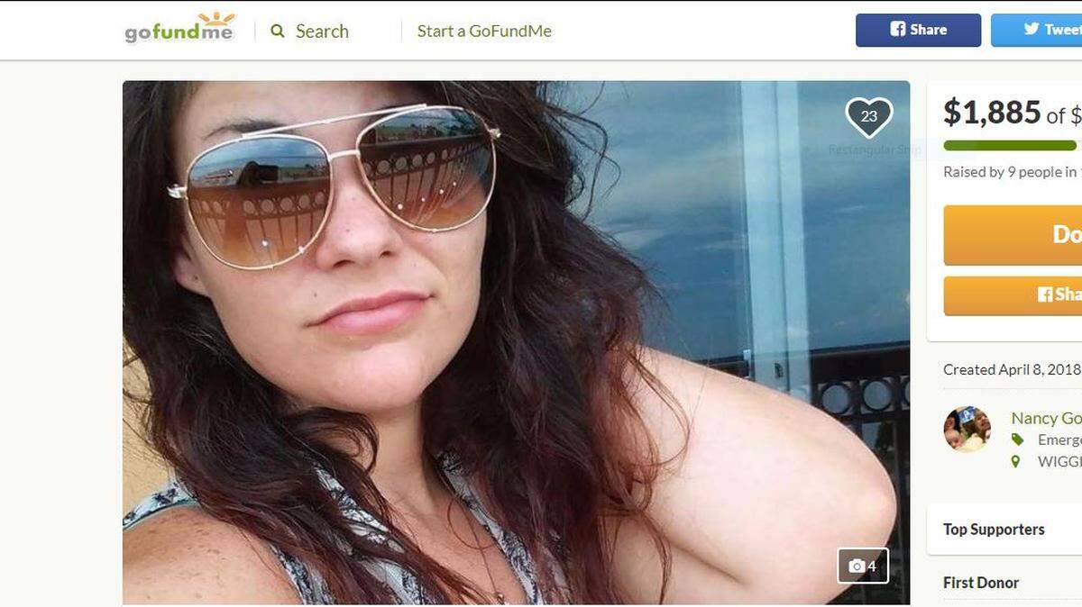 Tiffany Goodman, 27, died of a gunshot wound to the head April 7, 2018, in Lyman. Police have arrested the suspected shooter and a person described by law enforcement to be an accomplice.