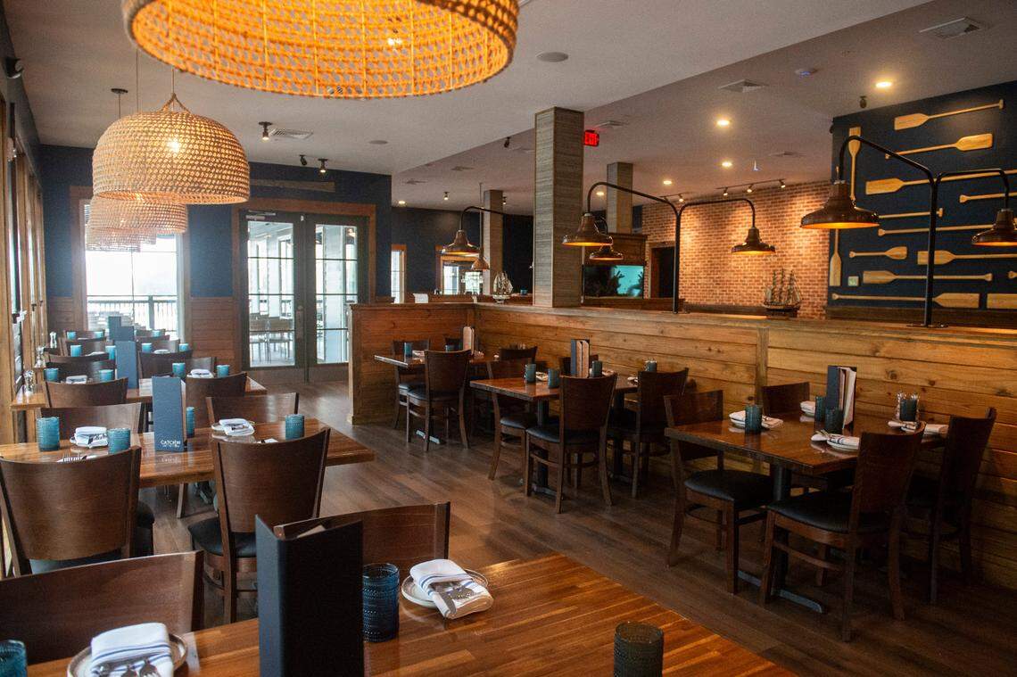 The dining room at Catch 110, the latest restaurant from Coast Restaurant Group, in Biloxi on Tuesday, Nov. 12, 2024.