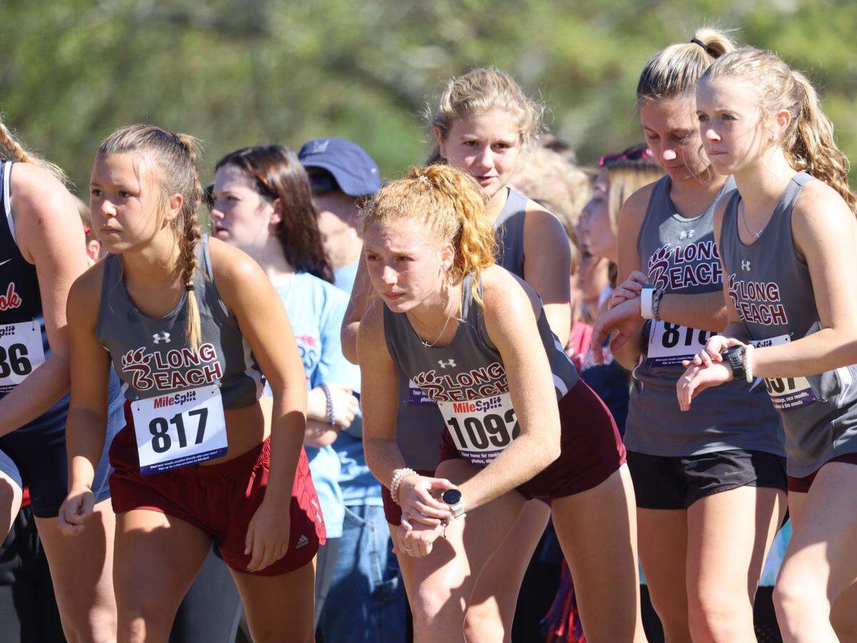 Long Beach athlete Brooklyn Biancamano at an outdoor event.