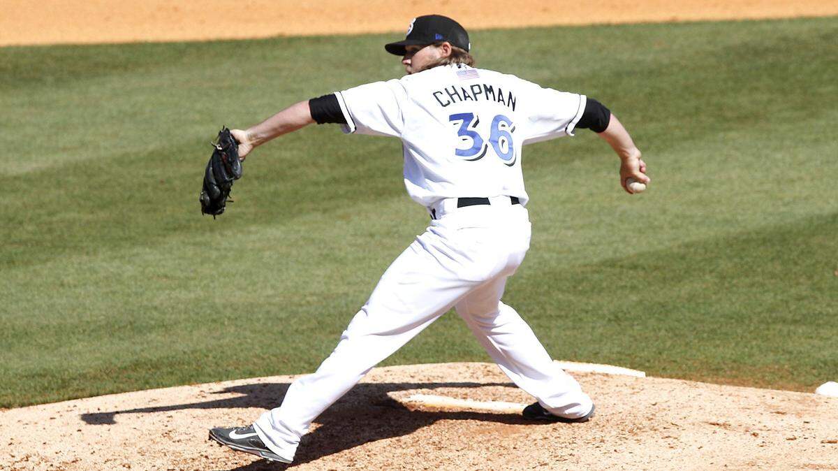 TIM ISBELL/SUN HERALD 
 Jaye Chapman was almost unhittable as the Biloxi Shuckers closer.