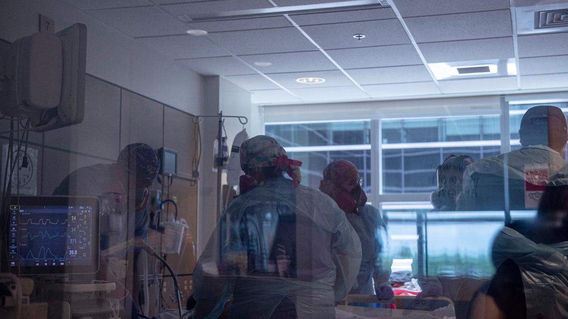 It’s ‘survival of the fittest’ at a Coast ICU where COVID patients are ‘younger and sicker’