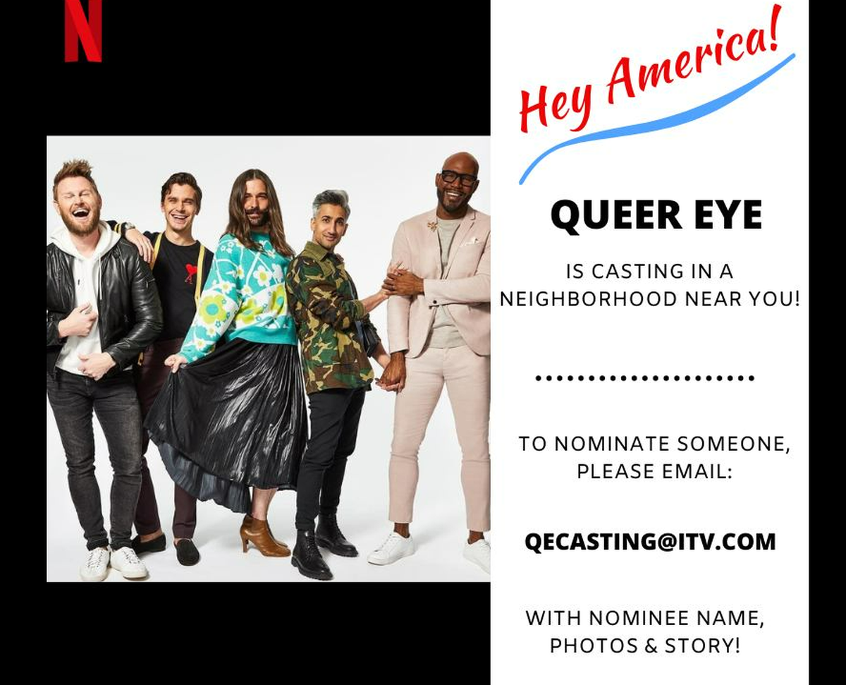 Queer Eye Casting Call poster