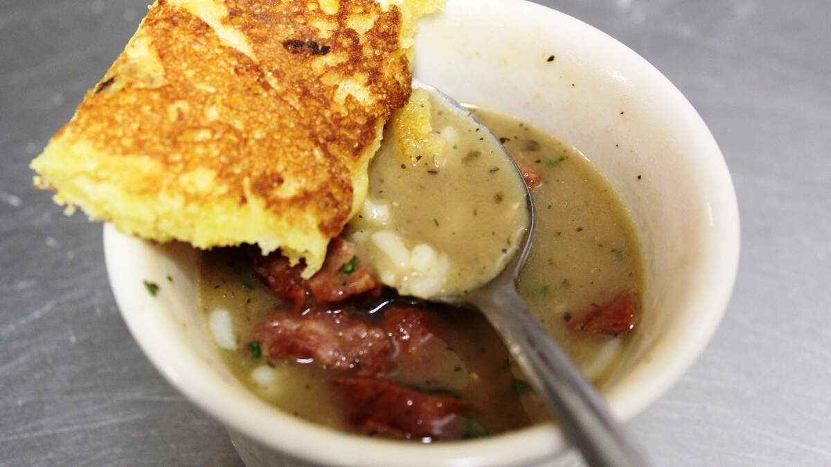 JULIAN BRUNT/SPECIAL TO THE SUN HERALD 
 A hearty stew and cornbread will take the chills away.