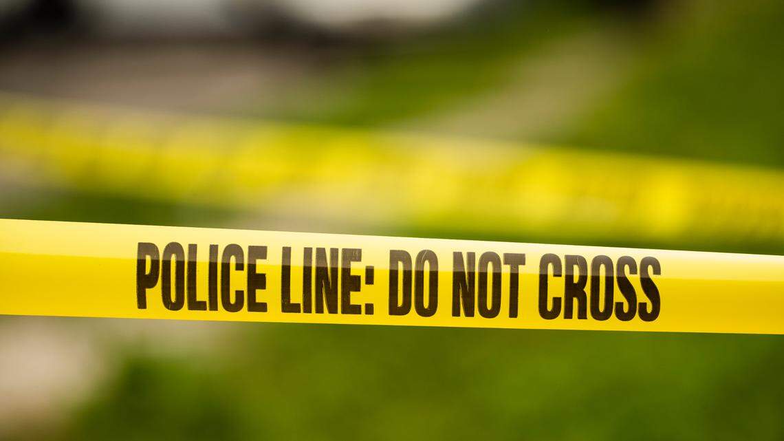 A grandmother and her grandson were found slain in the back room of a home, police said.