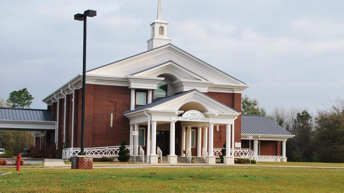 NANCY BAKER FAUL/SPECIAL TO THE SUN HERALDSt. John Baptist Church, 12502 Dedeaux Road, Gulfport.