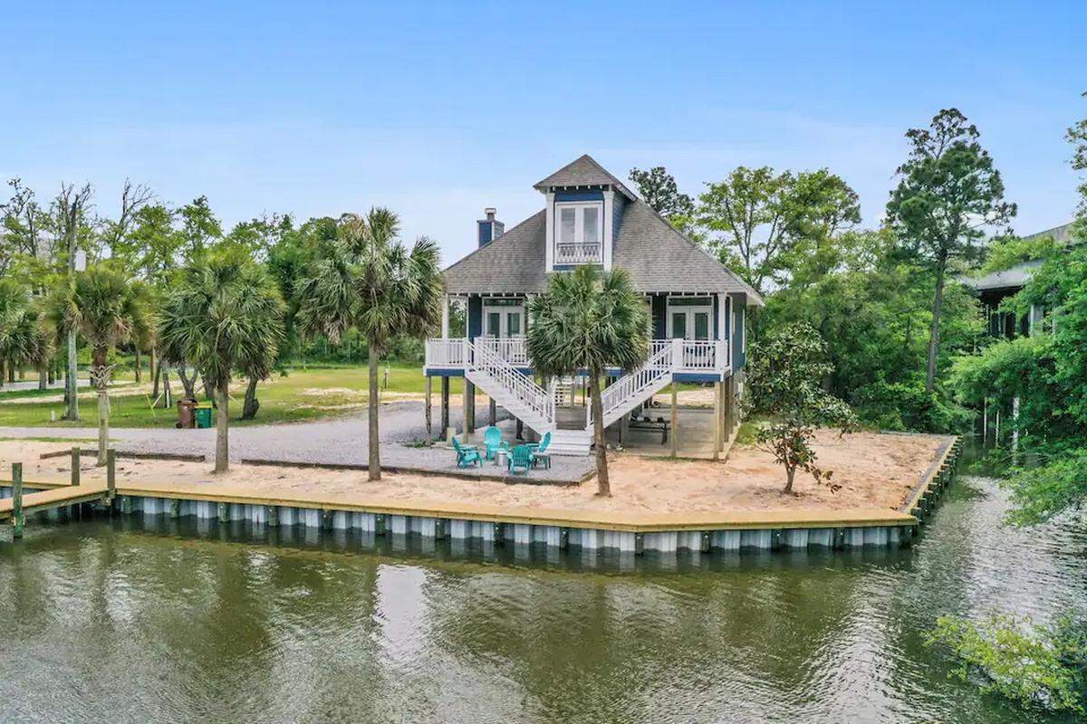 The Henderson Hideaway in Pass Christian is listed for $267 a night.