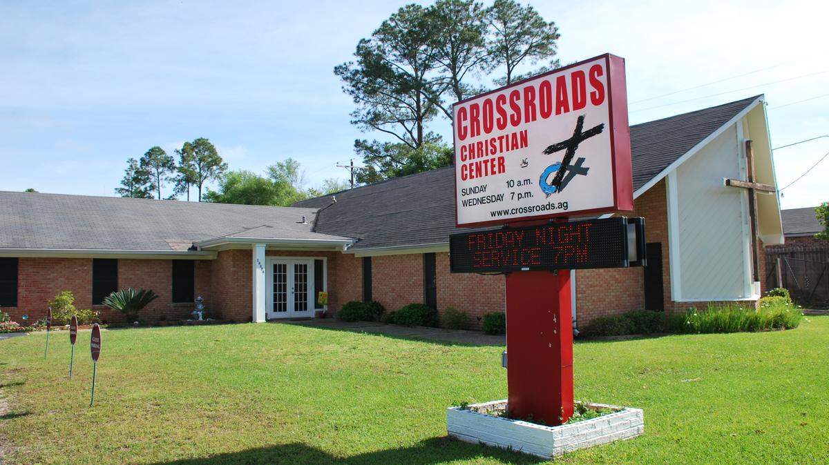 NANCY BAKER FAUL/SPECIAL TO THE SUN HERALDCrossroads Christian Center, 14374 Dedeaux Road, Gulfport.