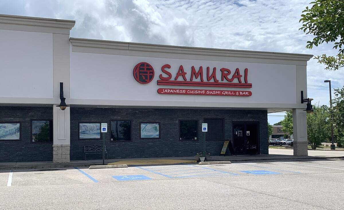 Samurai Japanese Cuisine opened in 2011 at a busy corner on Sangani Boulevard. The owners are renovating the former IHOP down the street into a Korean BBQ restaurant.