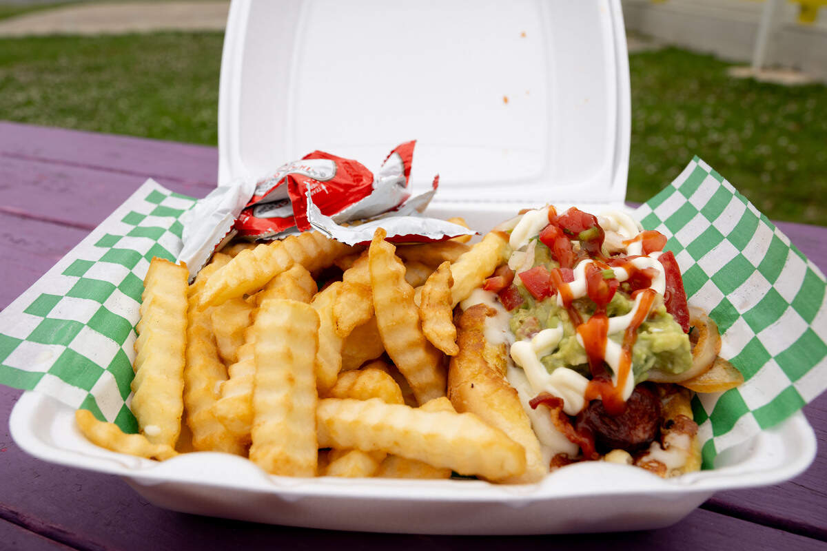 The hot dog at Morritas Taqueria in Gulfport is a hit.