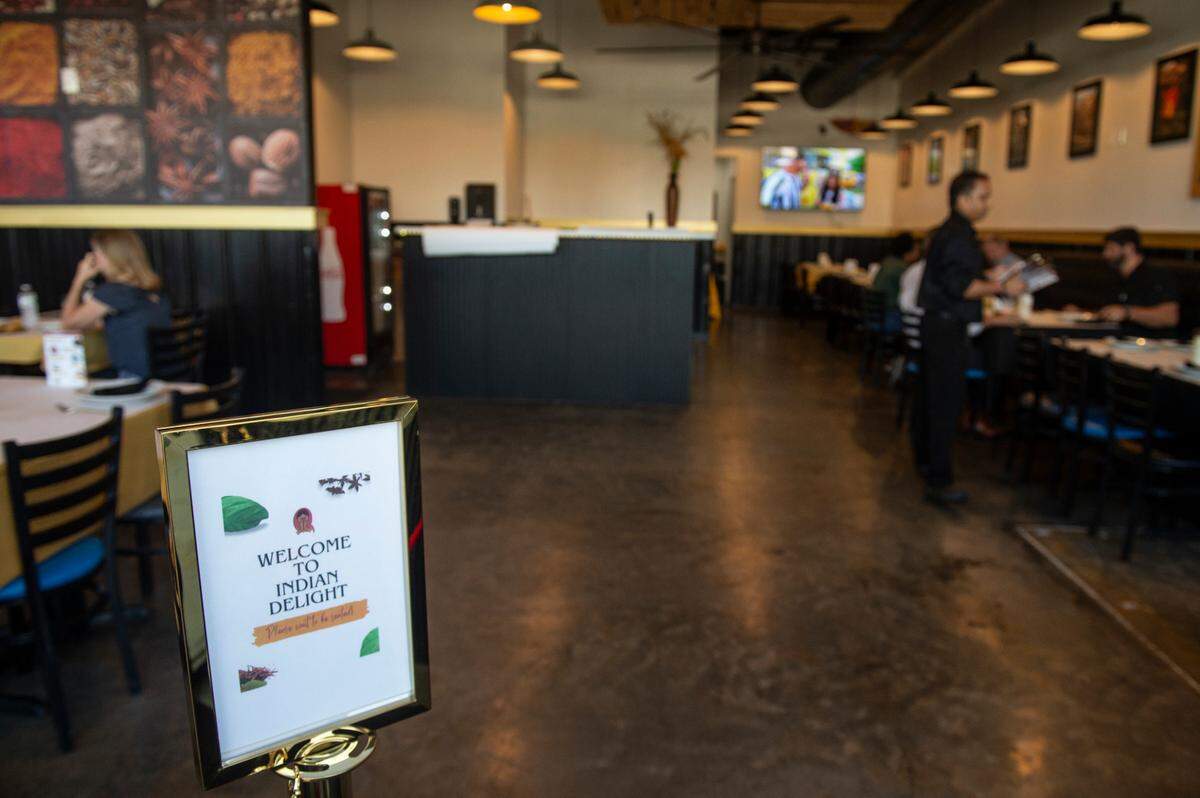 The staff and aroma of fresh Indian cuisine welcome customers to the new Indian Delight restaurant near Ocean Spring.