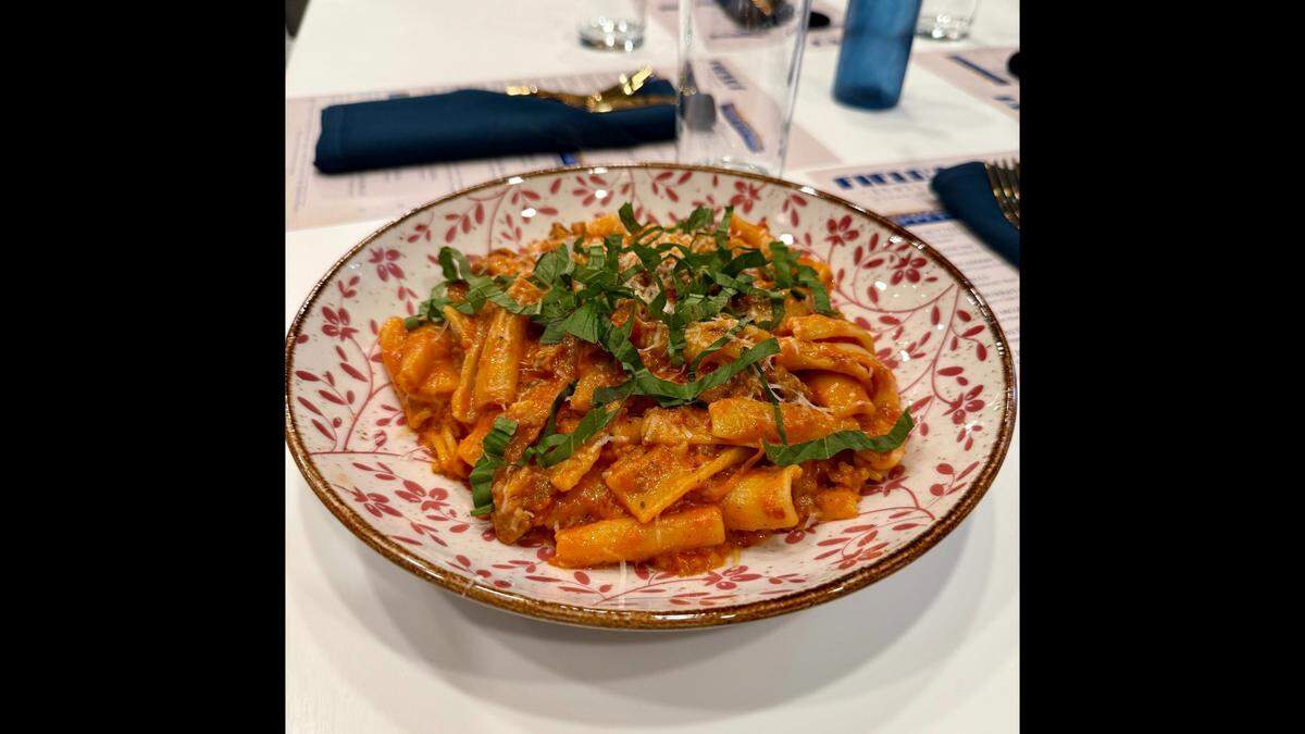 Rigatoni is one of several pastas on the menu at the new Field’s Italian Ocean Springs. The menu has Italian classics along with creative entrees, appetizers and pizza.