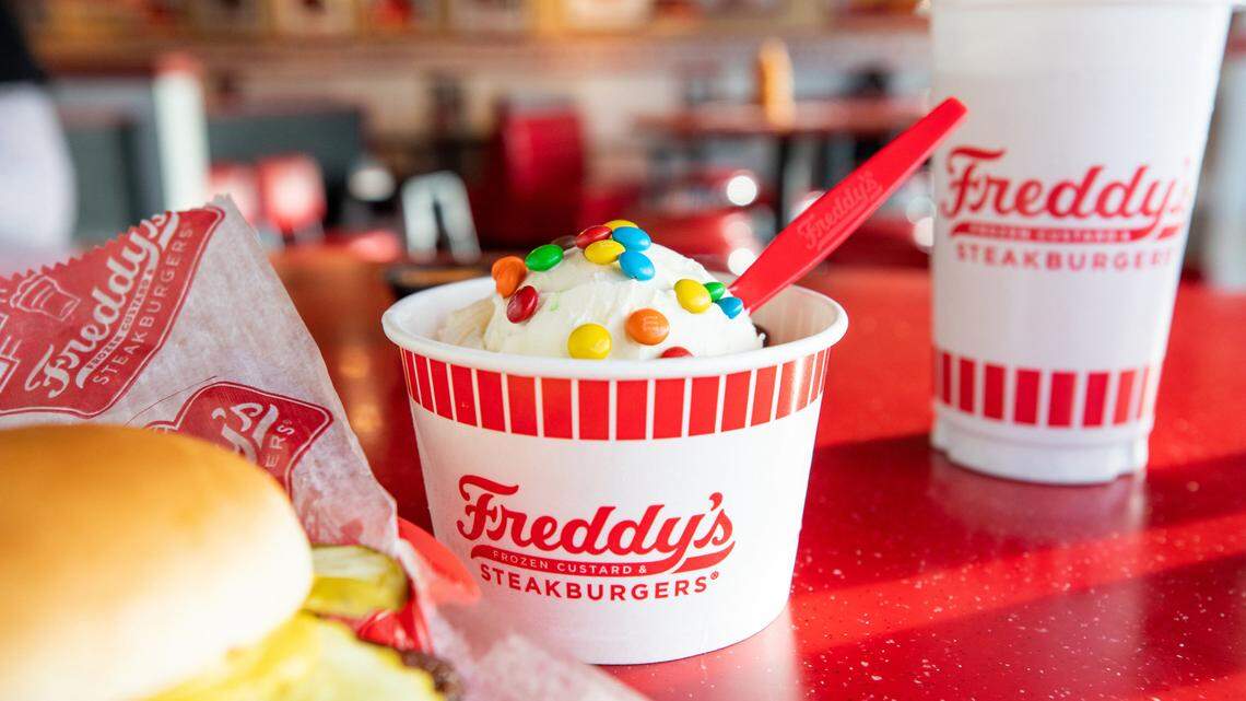 Customers who visit Freddy’s Frozen Custard and Steakburgers and donate $1 from June 28 to July 4 can receive a free scoop of frozen custard.
