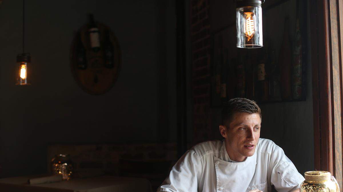 AMANDA McCOY/SUN HERALDCorks & Cleaver executive chef and co-owner David Dickensauge will prepare the next Social Supper at 100 Men Hall in Bay St. Louis.