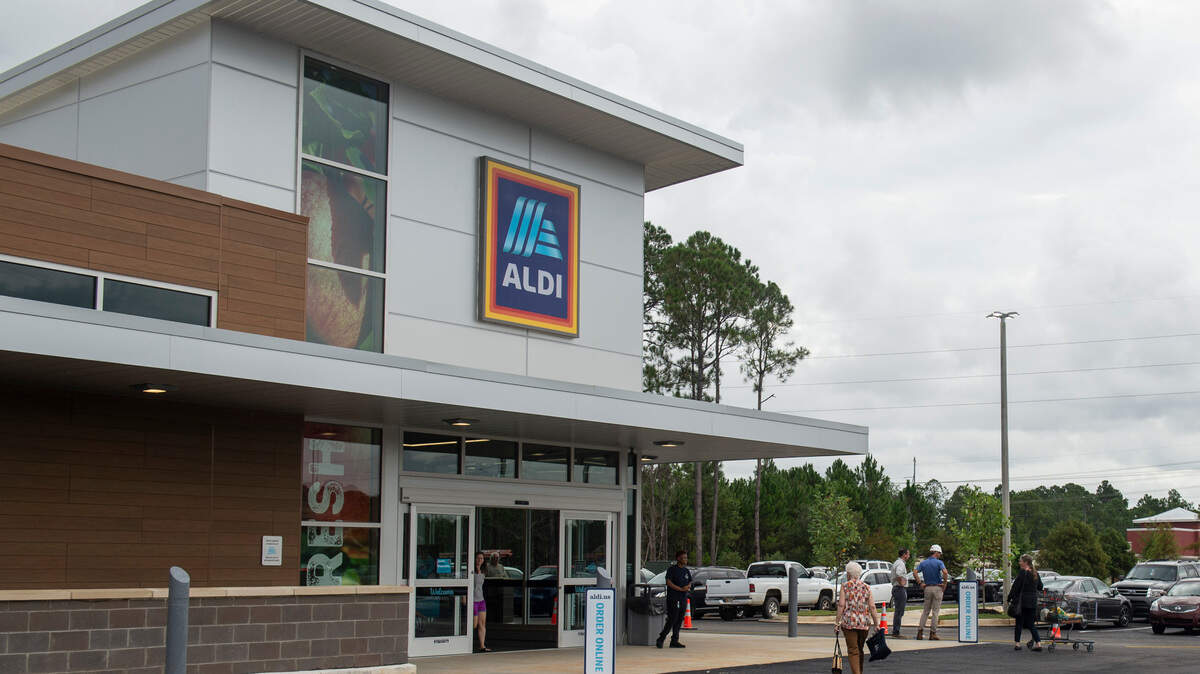 Pictured is an Aldi grocery store in Mississippi. A new Aldi is being planned for Irmo, SC and company officials say it will open Nov. 16.