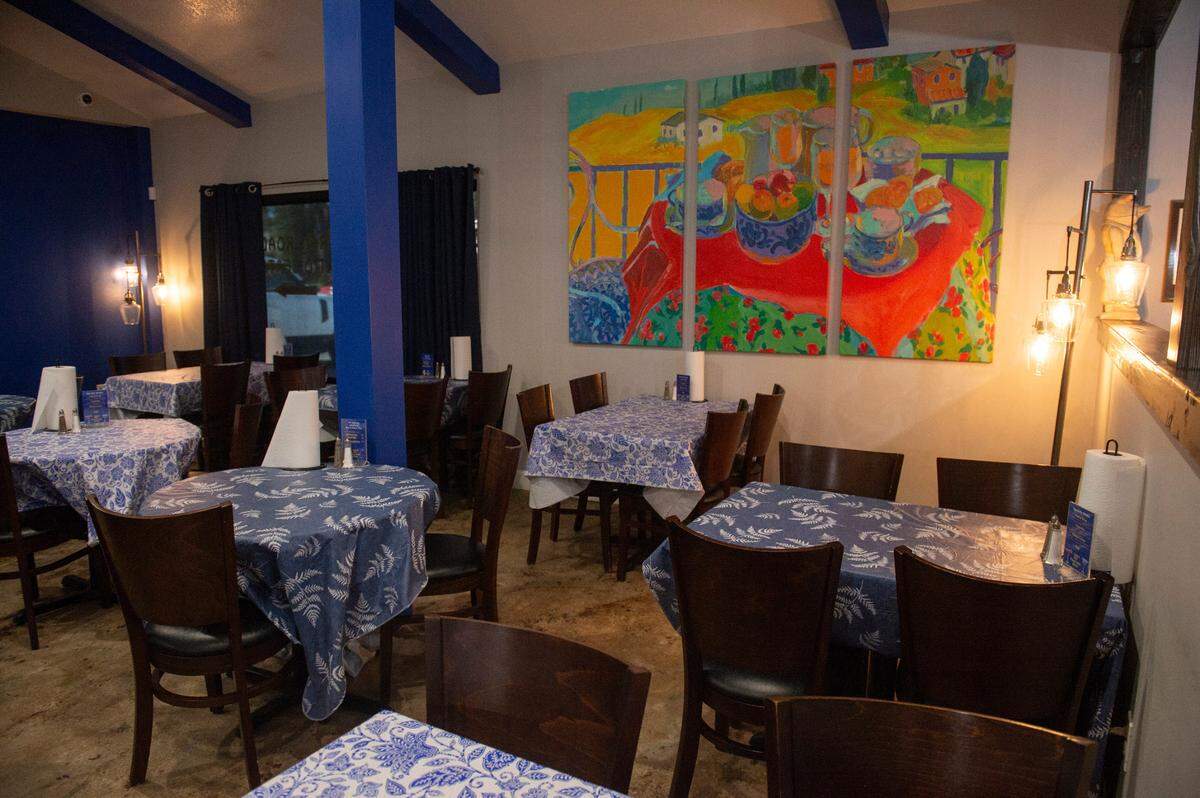 Pictured is one of the dining areas at 38 Degrees Family Style Dining in Ocean Springs on Thursday, Jan. 16, 2025.