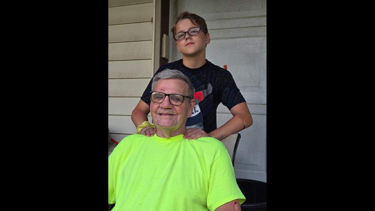 Bob Kiesau, 83, adopted his 13-year-old grandson Hayden, whose mother died of a brain aneurysm in 2016. Because he has terminal cancer, Kiesau is hoping to get his home fixed up so that, after he is gone, Hayden can continue to live there with a family member. Kiesau believes an Ocean Springs drainage project has led to multiple problems with the house.