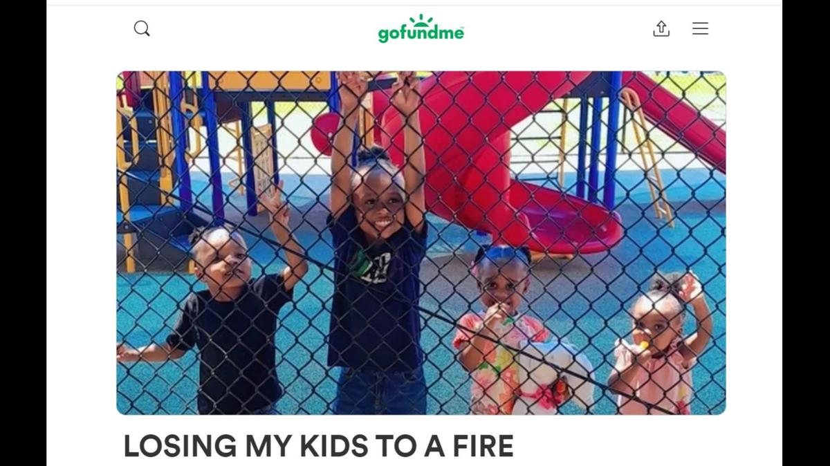 Four young children died in a fire caused by rigged wiring inside an apartment in Memphis, Tennessee, fire officials say.
