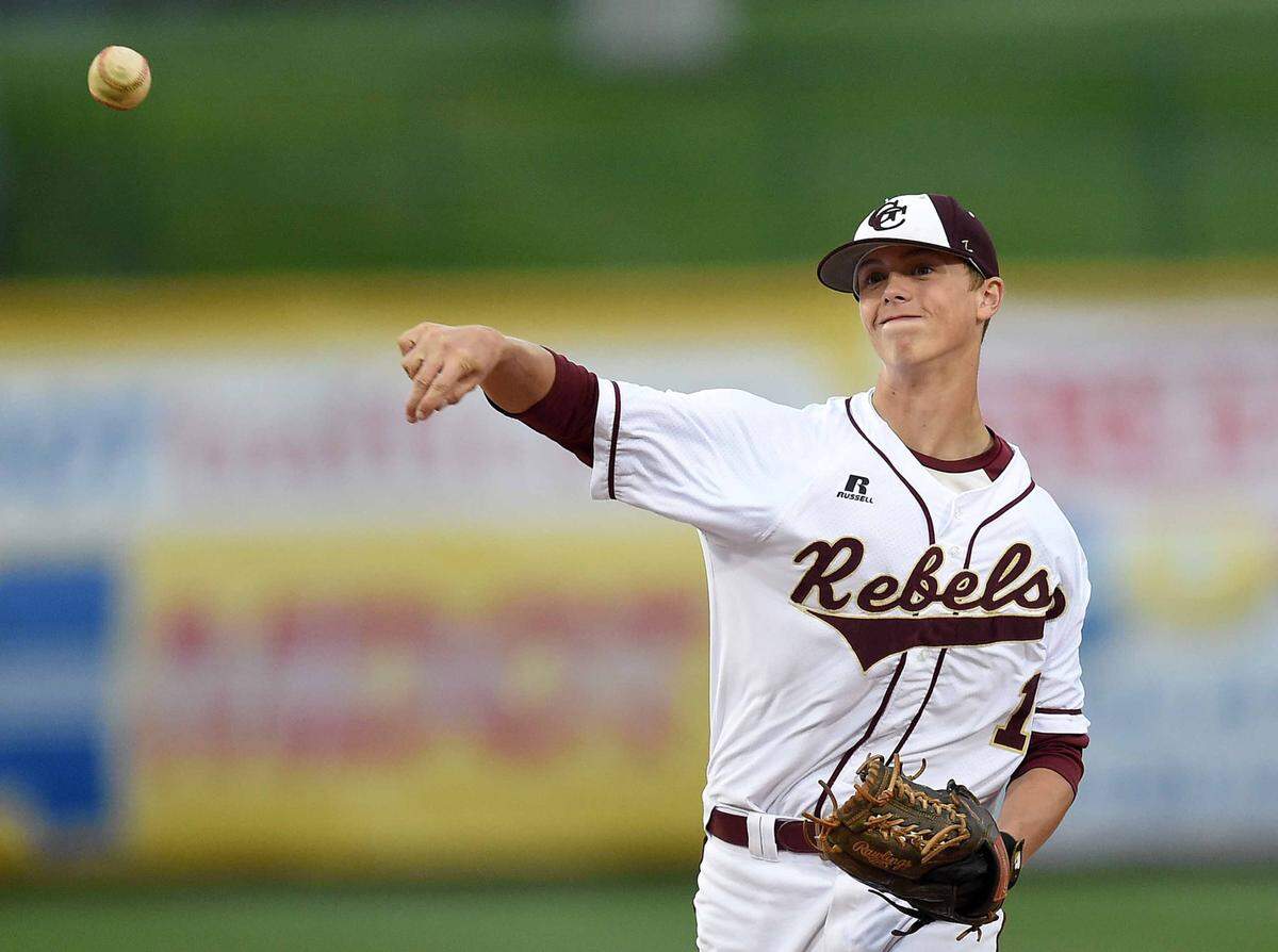 CHRIS TODD/SPECIAL TO THE SUN HERALD  Kyle Whittington will pitch and play third base for George County in 2016.