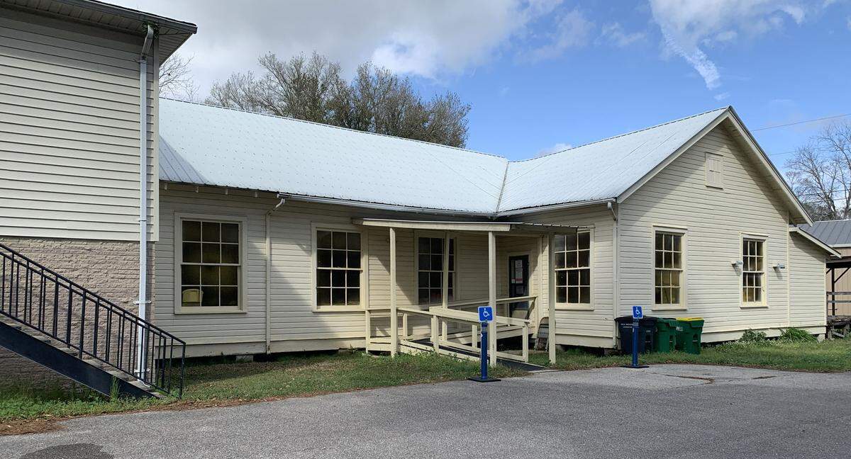 The action was slow at Jackson County District 1 in Vancleave on Tuesday.