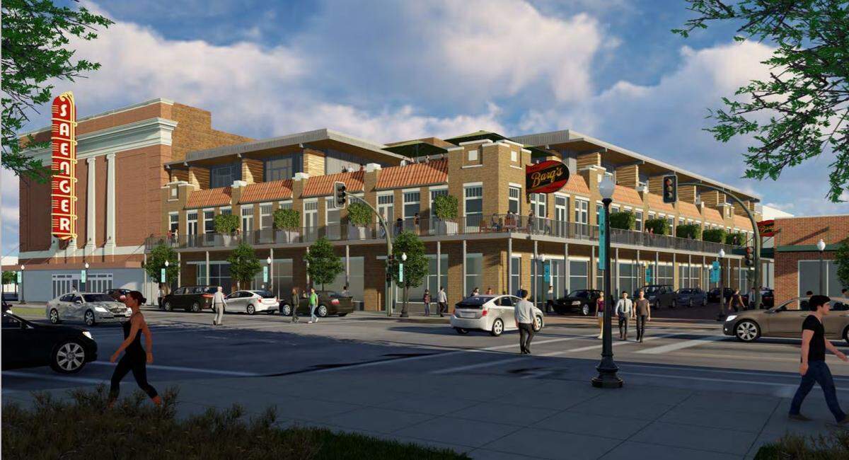 A rendering shows the look of the Barq Building that will be one of the first projects built out at The District on Howard mixed use development in downtown Biloxi.