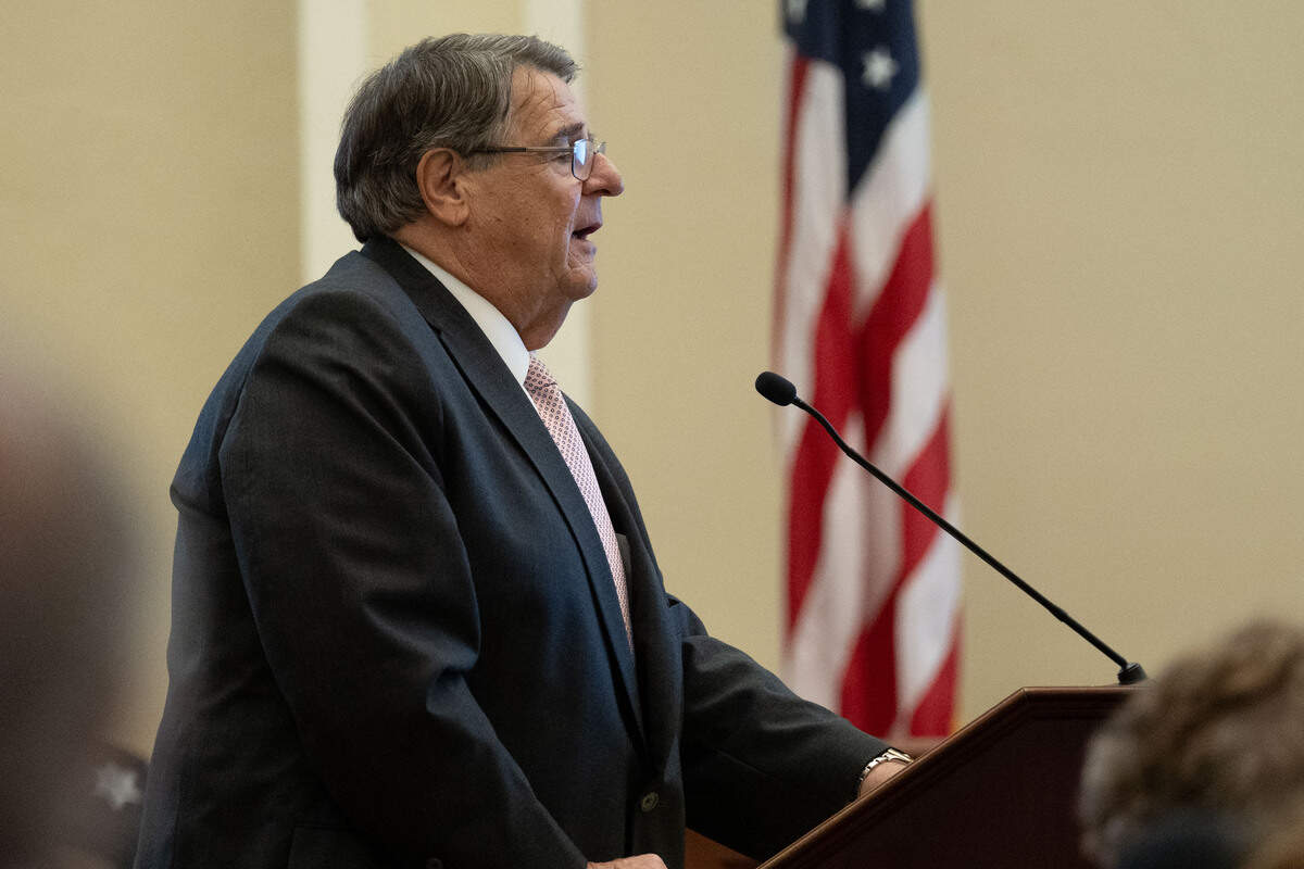 Donald Rafferty takes the stand for a cross-examination Wednesday during a trial for Philip and Alan Moran.