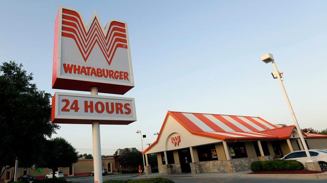 An image of a Whataburger restaurant.