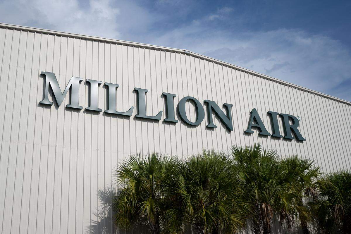 Million Air terminal in Gulfport on Tuesday, Nov. 25, 2025.