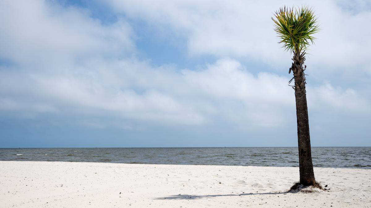 Biloxi Beach on Tuesday, March 10, 2026.