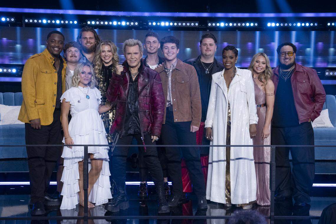 The 11 singers who performed April 13, along with Rock N Roll Hall of Famer Billy Idol.