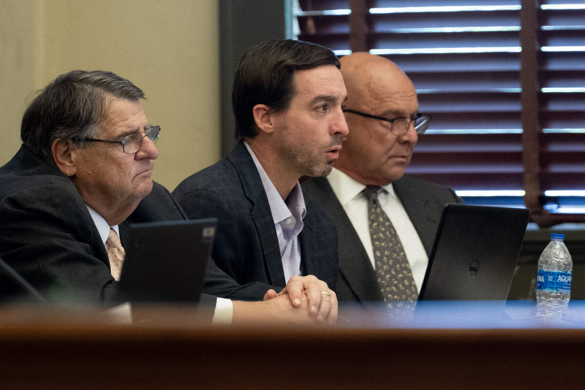 Alan Moran reacts Friday to Judge Christopher Schmidt’s ruling on a proposal to a mistrial.