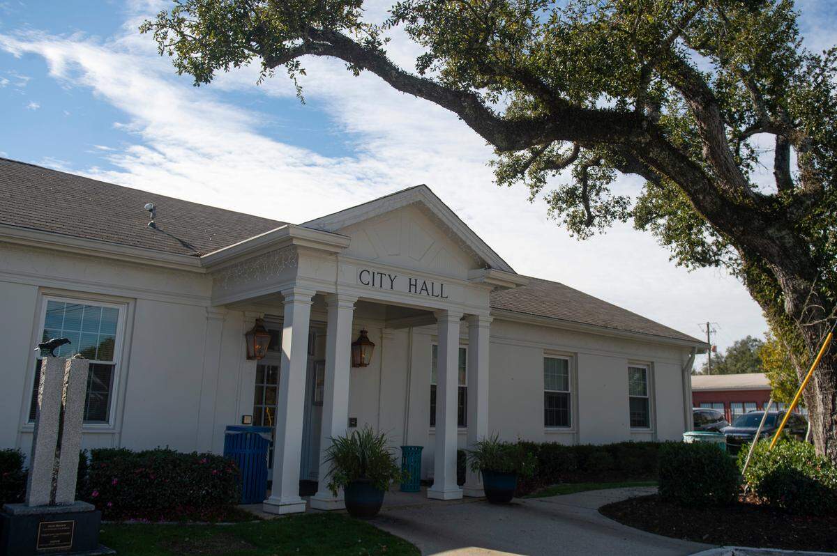 Ocean Springs City Hall in Ocean Springs on Thursday, Jan. 9, 2025.