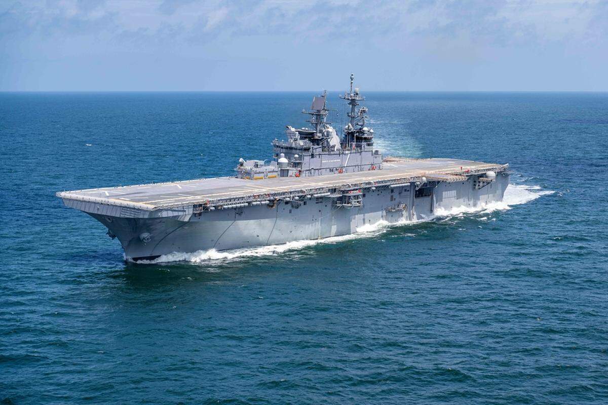 The LHA 9 America-class amphibious assault ship will be built primarily at Ingalls Shipbuilding in Pascagoula under a U.S. Navy contract.