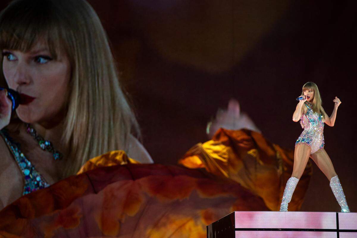 Taylor Swift preforms “Miss Americana & The Heartbreak Prince” and “Cruel Summer” during a stop on The Eras Tour at the Cesars Superdome in New Orleans on Friday, Oct. 25, 2024.