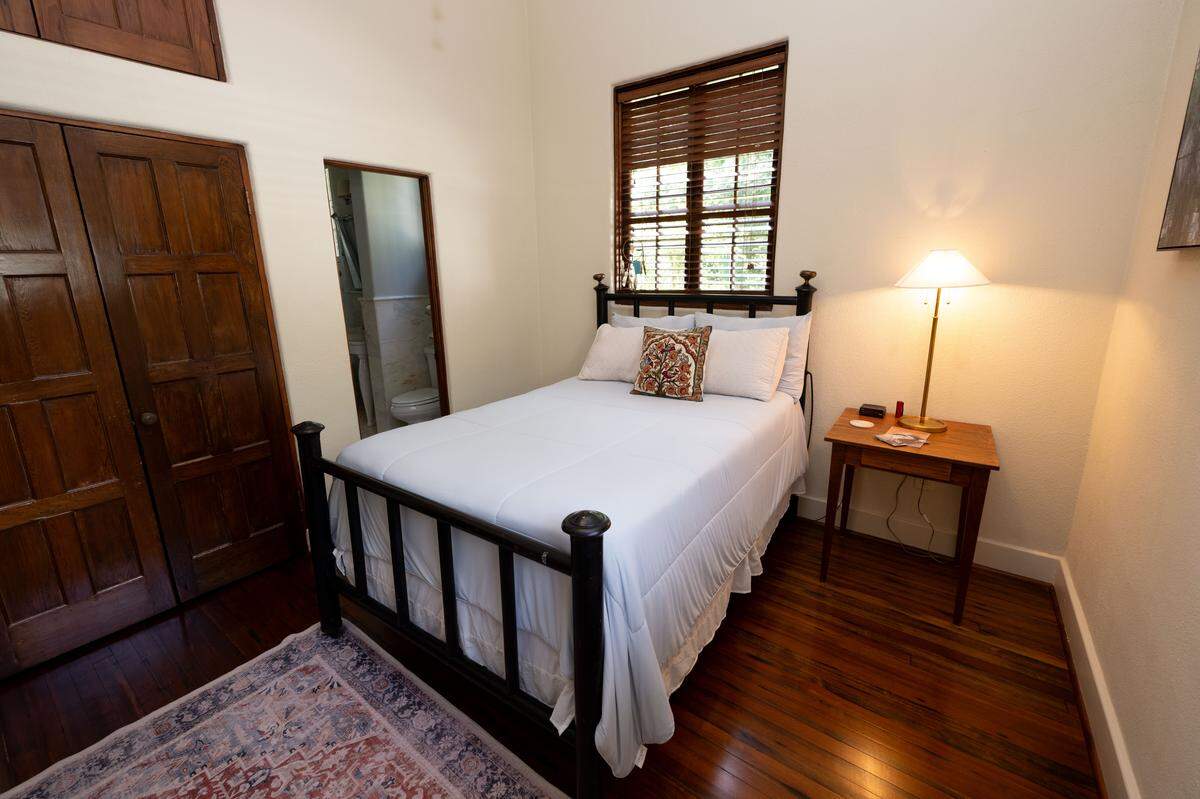 A guest bedroom at Villa Del Mare at 13801 Arbor Circle in Ocean Springs on Wednesday, May 27, 2026.