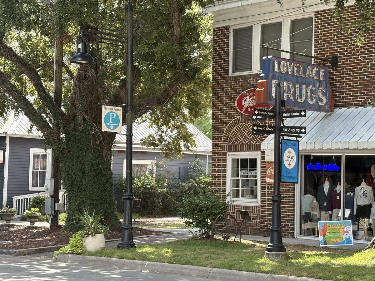 The Lovelace Oak on Washington Avenue was compromised and in danger of falling, arborists told the city of Ocean Springs. The Board of Aldermen voted to have the tree cut down.