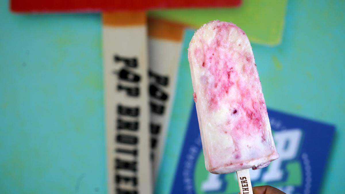 AMANDA McCOY/SUN HERALDPop Brothers in Gulfport makes artisan popsicles with fresh ingredients and no added chemicals. They also have diverse flavors based on local ingredients ranging from sweet potato pie to avocado banana.