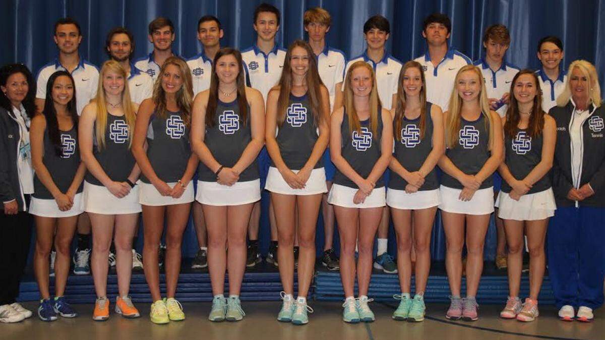 COURTESY SHELBY GUIDRY/OSHS YEARBOOKOcean Springs will face Madison Central in the Class 6A championship Monday in Jackson. Members of the team include: Coach Margaret Morgan, Meghan Nguyen, Amber Welch, Isabella Rubenstein, Abby Chapman, Amanda Kilduff, Victoria Vice, Rachel Broom, Olivia Nash, Sophia St. Amant, coach Kathy Gendron, Samuel Edmonson, Michael Phillips, Lukas Wicht, Brady Batia, Adam St. Amant, Slay Wagoner, William Evans, Cole Wagoner, Andrew Bowie and Beck Guidry.