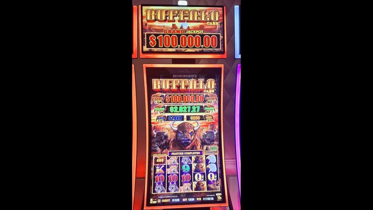 This Buffalo slot machine paid out big for a player over the weekend who claimed the 20th jackpot of $100,000 or more so far this year at South Mississippi casinos.