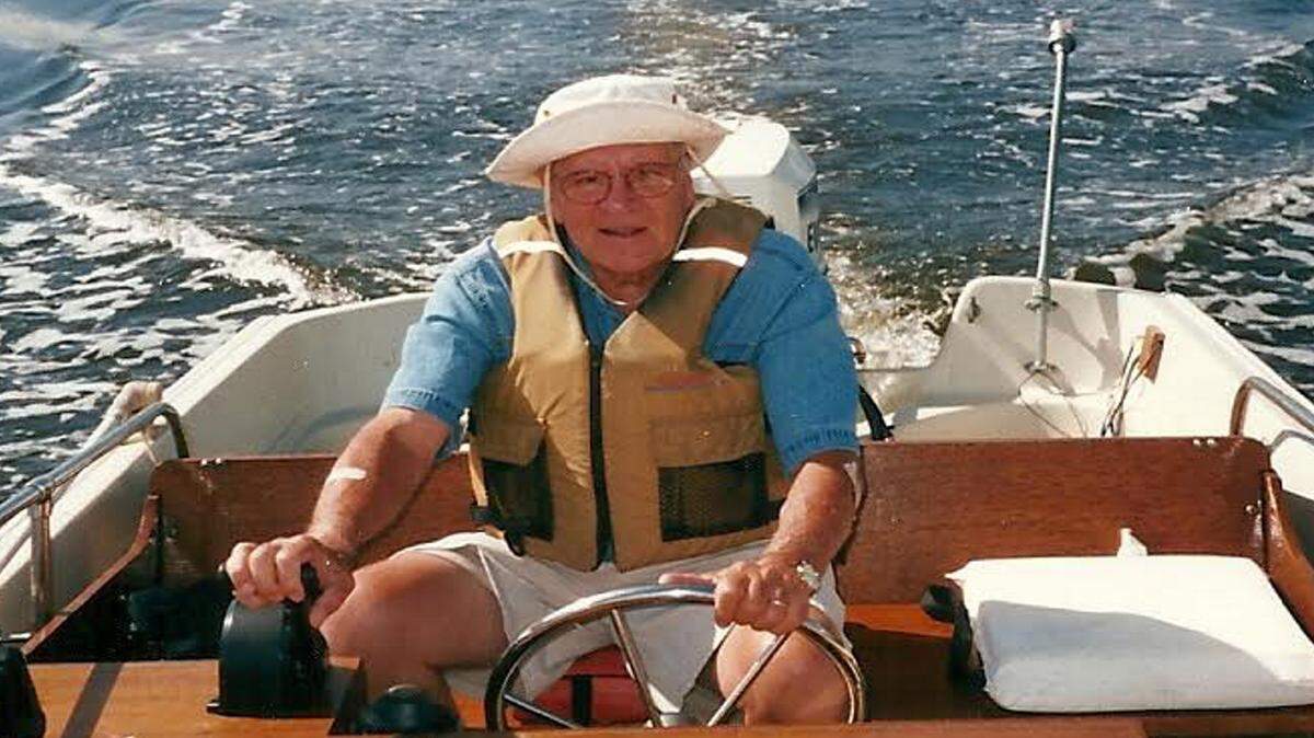 GENE OSWALT 
 Clyde H. Gunn Jr. of Moss Point enjoyed one of countless fishing trips on the Coast, this one on a tributary of Pascagoula River