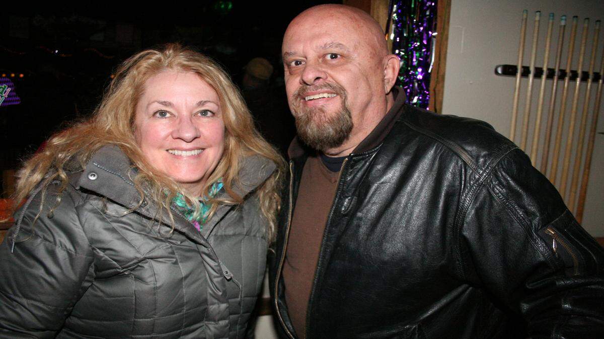 Lin Porter and Tom Yeneral at Val's Bar and Grill in Ocean Springs